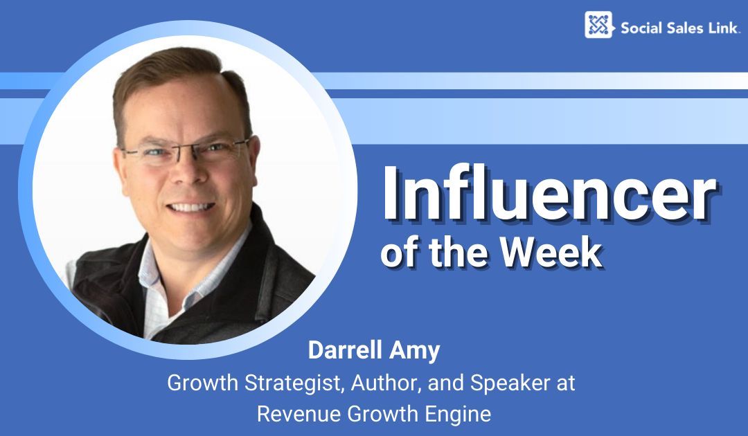 Influencer of the Week - Darrell Amy