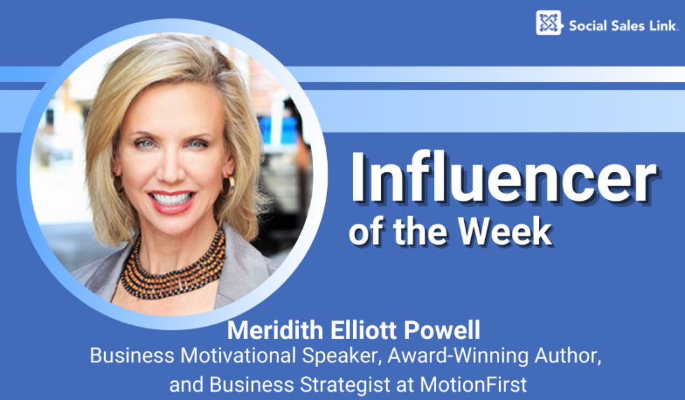 Meet our ‘Influencer of the Week’, Meridith Elliott Powell! - Social ...