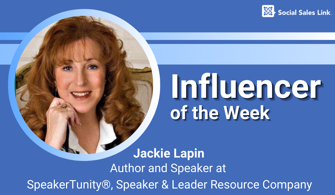 Influencer of the Week Jackie Lapin