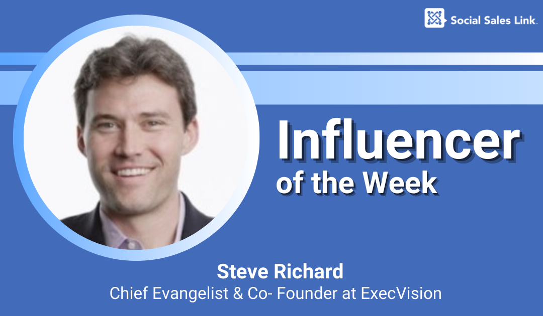 Influencer of the Week - Steve Richard