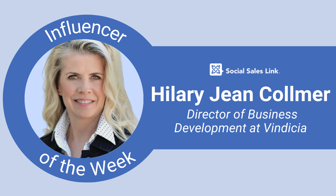 Hilary Jean Collmer - influencer of the week
