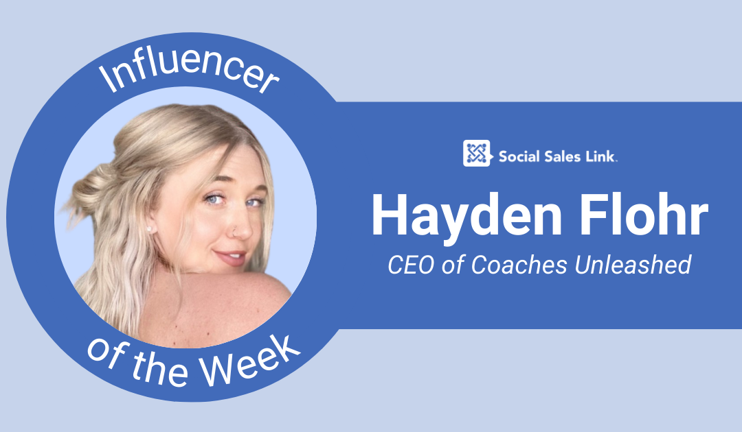 Hayden Flohr - Influencer of the Week