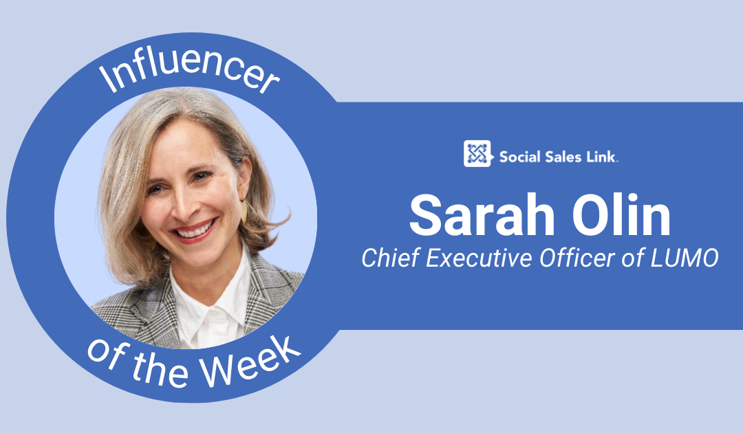 Sarah Olin - Influencer of the Week