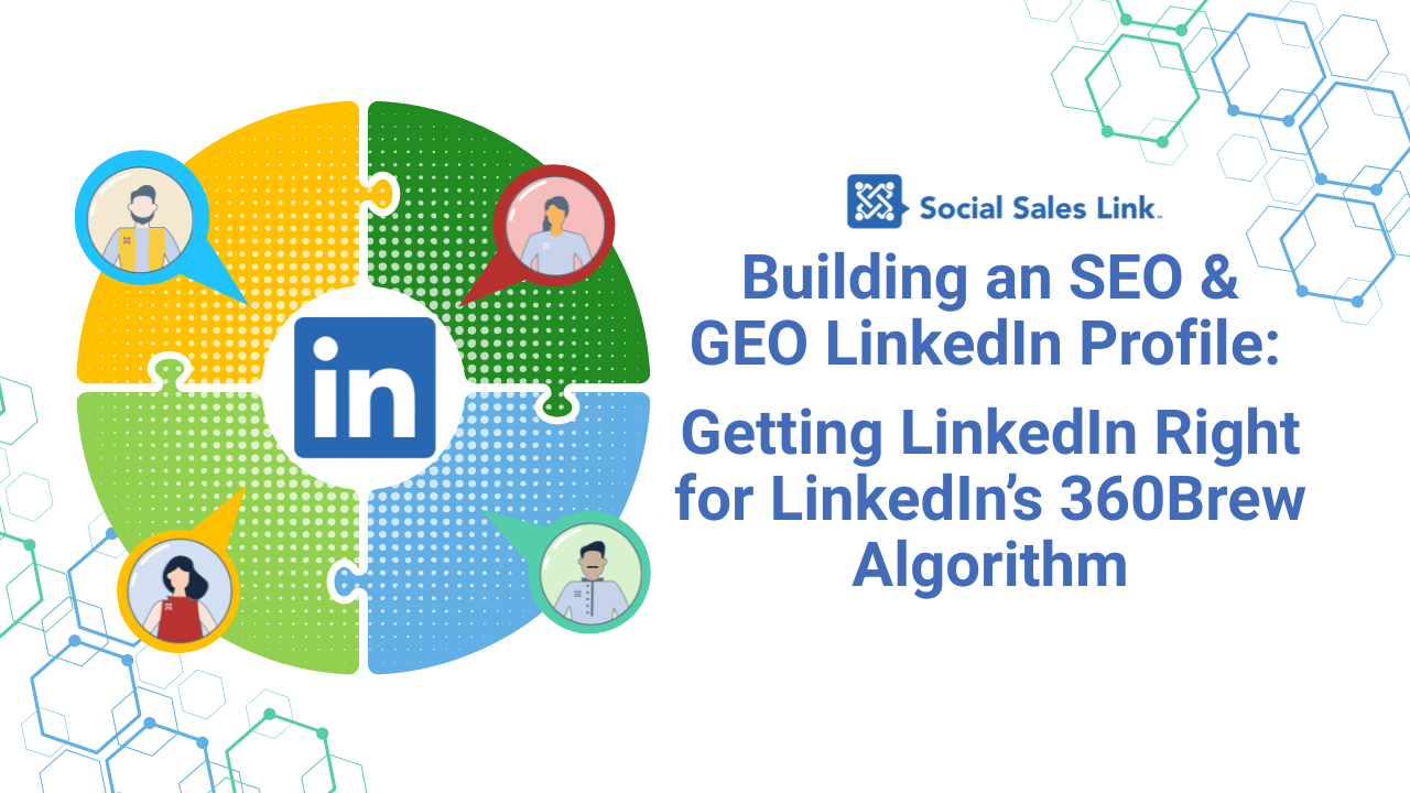 Building an SEO & GEO LinkedIn Profile